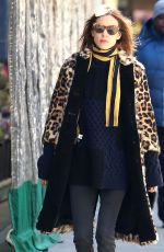 ALEXA CHUNG and Alexander Skarsgard Out in New York 03/23/2017