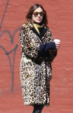 ALEXA CHUNG and Alexander Skarsgard Out in New York 03/23/2017