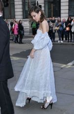 ALEXA CHUNG at Portrait Gala Fundraising Dinner in London 03/28/2017