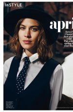 ALEXA CHUNG in Instyle Magazine, April 2017