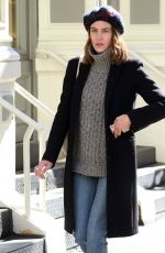 ALEXA CHUNG Out and About in New York 03/20/2017