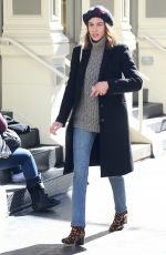 ALEXA CHUNG Out and About in New York 03/20/2017