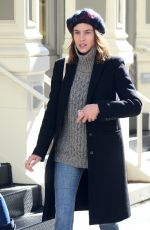 ALEXA CHUNG Out and About in New York 03/20/2017