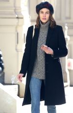 ALEXA CHUNG Out and About in New York 03/20/2017