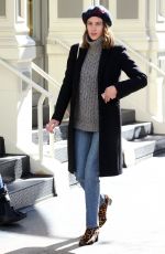 ALEXA CHUNG Out and About in New York 03/20/2017
