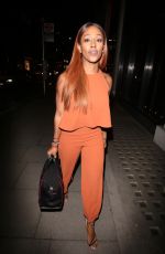 ALEXANDRA BURKE Arrives at Hakkasan Restaurant in London 03/13/2017