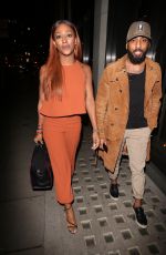 ALEXANDRA BURKE Arrives at Hakkasan Restaurant in London 03/13/2017