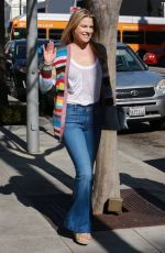 ALI LARTER in Jeans Out in Beverly Hills 03/07/2017
