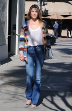 ALI LARTER in Jeans Out in Beverly Hills 03/07/2017