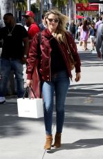 ALI LARTER Shopping in Beverly Hills 03/06/2017