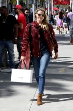 ALI LARTER Shopping in Beverly Hills 03/06/2017