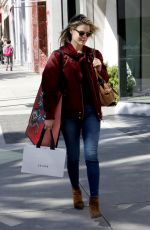 ALI LARTER Shopping in Beverly Hills 03/06/2017