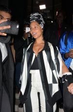 ALICIA KEYS at Rick Owens Fashion Show at PFW in Paris 03/02/2017