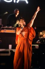 ALICIA KEYS Performs at Porsche Design Tower Miami in Sunny Isles 03/18/2017