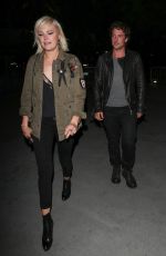 MALIN AKERMAN Arrives at Red Hot Chili Peppers Concert in Los Angeles 03/07/2017