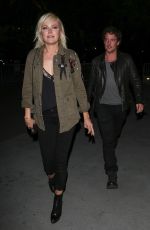 MALIN AKERMAN Arrives at Red Hot Chili Peppers Concert in Los Angeles 03/07/2017