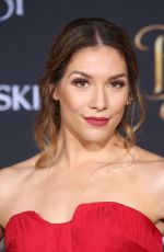 ALLISON HOLKER at Beauty and the Beast Premiere in Los Angeles 03/02/2017