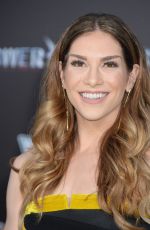 ALLISON HOLKER at Power Rangers Premiere in Los Angeles 03/22/2017