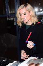 ALLISON WILLIAMS Leaves Watch What Happens Live in New York 03/06/2017