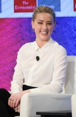 AMBER HEARD at Pride & Prejudice Summit in New York 03/23/2017