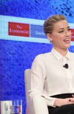 AMBER HEARD at Pride & Prejudice Summit in New York 03/23/2017