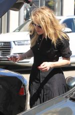 AMBER HEARD Out and About in Beverly Hills 03/29/2017