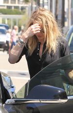 AMBER HEARD Out and About in Beverly Hills 03/29/2017