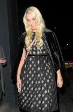 AMBER LE BON at Taylor Hill x Joe’s Jeans Cocktail Party in London 03/09/2017