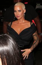 AMBER ROSE Arrives at 1Oak in Los Angeles 14.03.2017