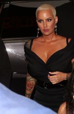 AMBER ROSE Arrives at 1Oak in Los Angeles 14.03.2017