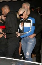 AMBER ROSE Night Out in West Hollywood 03/22/2017