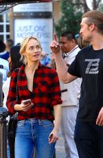 AMBER VALLETTA Out Shopping at The Grove in Los Angeles 03/08/2017