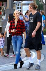 AMBER VALLETTA Out Shopping at The Grove in Los Angeles 03/08/2017