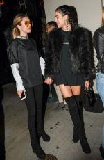 AMELIA and DELILAH HAMLIN Leaves Catch LA in West Hollywood 03/24/2017