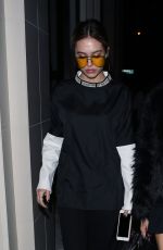 AMELIA and DELILAH HAMLIN Leaves Catch LA in West Hollywood 03/24/2017