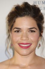 AMERICA FERRERA at Human Rights Campaign Gala Dinner in Los Angeles 03/18/2017