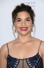 AMERICA FERRERA at Human Rights Campaign Gala Dinner in Los Angeles 03/18/2017