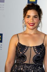 AMERICA FERRERA at Human Rights Campaign Gala Dinner in Los Angeles 03/18/2017