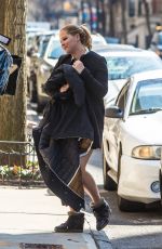AMY SCHUMER Arrives at Her Hotel in New York 03/06/2017