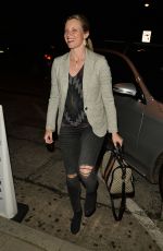 AMY SMART Out for Dinner in West Hollywood 03/06/2017