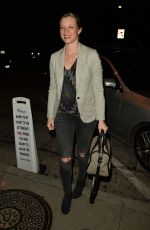 AMY SMART Out for Dinner in West Hollywood 03/06/2017