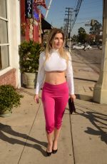ANA BRAGA Out Shopping in Studio City 03/14/2017