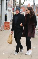 ANA IVANOVIC and Bastian Schweinsteiger at Victors Restaurant in Manchester 03/01/2017