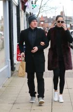 ANA IVANOVIC and Bastian Schweinsteiger at Victors Restaurant in Manchester 03/01/2017