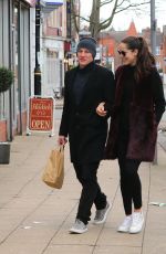 ANA IVANOVIC and Bastian Schweinsteiger at Victors Restaurant in Manchester 03/01/2017