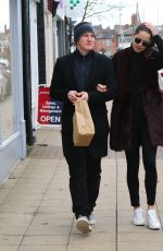 ANA IVANOVIC and Bastian Schweinsteiger at Victors Restaurant in Manchester 03/01/2017