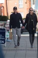 ANA IVANOVIC and Bastian Schweinsteiger Out in Cheshire 03/09/2017