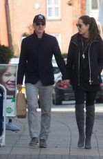 ANA IVANOVIC and Bastian Schweinsteiger Out in Cheshire 03/09/2017