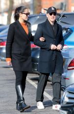ANA IVANOVIC and Bastian Schweinstiger Out for Lunch in Hale 03/05/2017