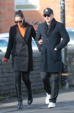 ANA IVANOVIC and Bastian Schweinstiger Out for Lunch in Hale 03/05/2017